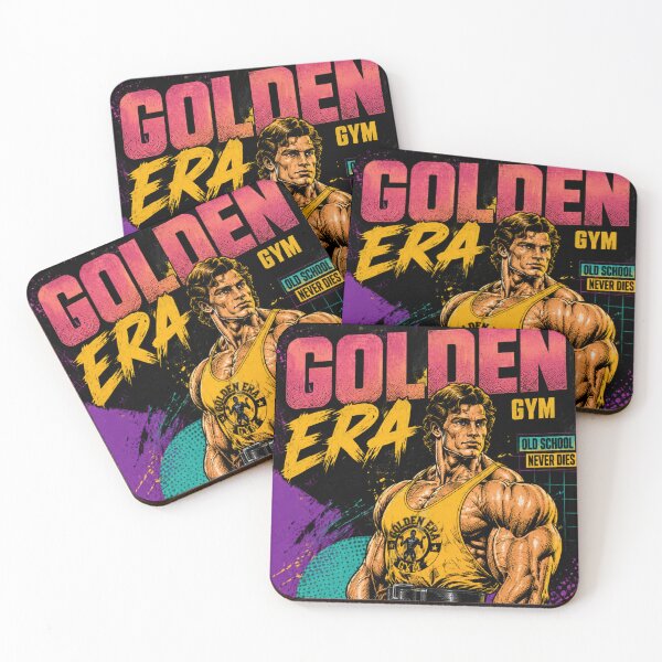 Item preview, Golden Age Gym Bodybuilding Retro Comic designed and sold by JonelleTshirts.