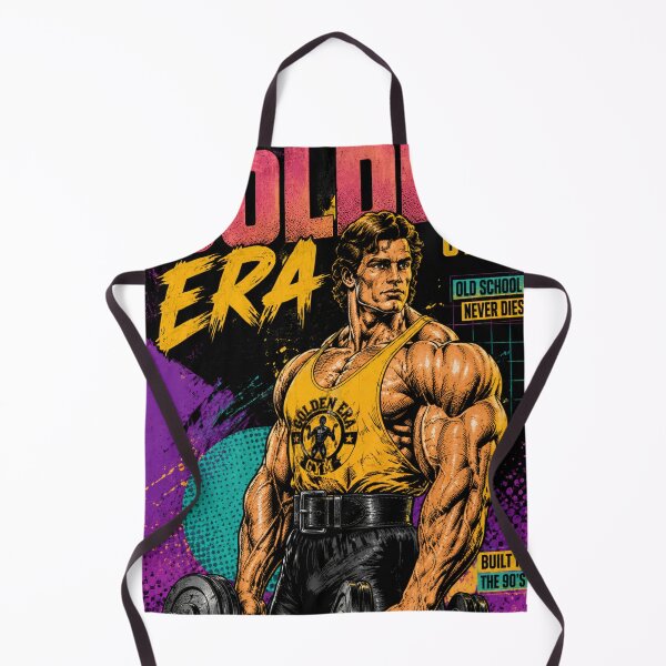 Item preview, Golden Age Gym Bodybuilding Retro Comic designed and sold by JonelleTshirts.
