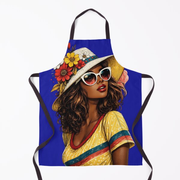 Item preview, Summer Queen Floral Hat Graphic Art designed and sold by digitalbob60.