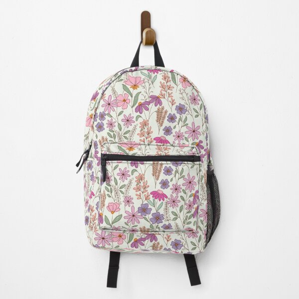 Item preview, Wildflower Field Notes in Pressed Petals Pink Purple Floral Pattern designed and sold by melanie4816.