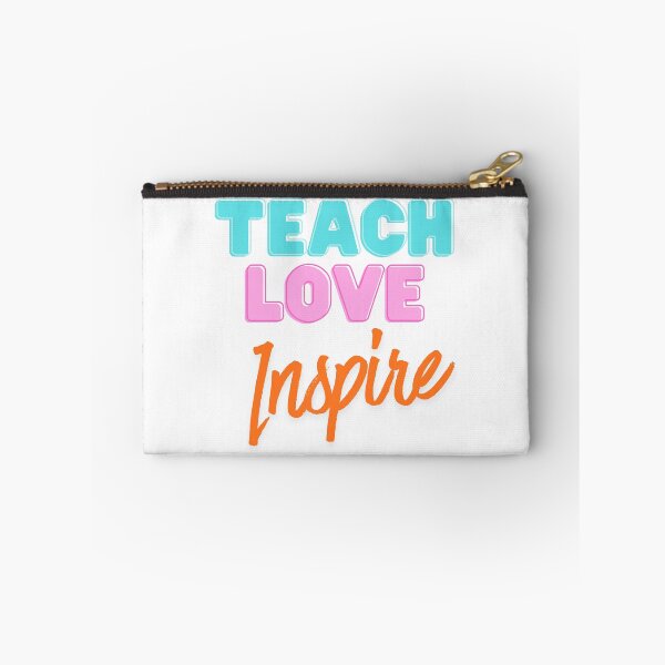 Item preview, Teach love inspire teacher gift designed and sold by mmm101.