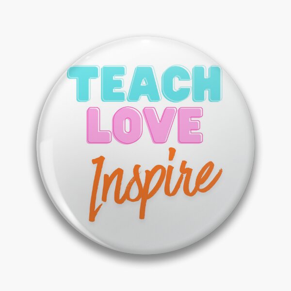 Item preview, Teach love inspire teacher gift designed and sold by mmm101.
