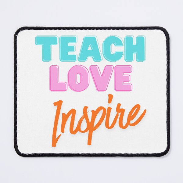 Item preview, Teach love inspire teacher gift designed and sold by mmm101.
