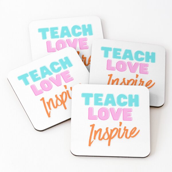 Item preview, Teach love inspire teacher gift designed and sold by mmm101.