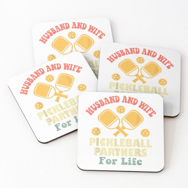 Item preview, Husband and Wife Pickleball Partners for Life T-Shirt designed and sold by JJLetterDesigns.