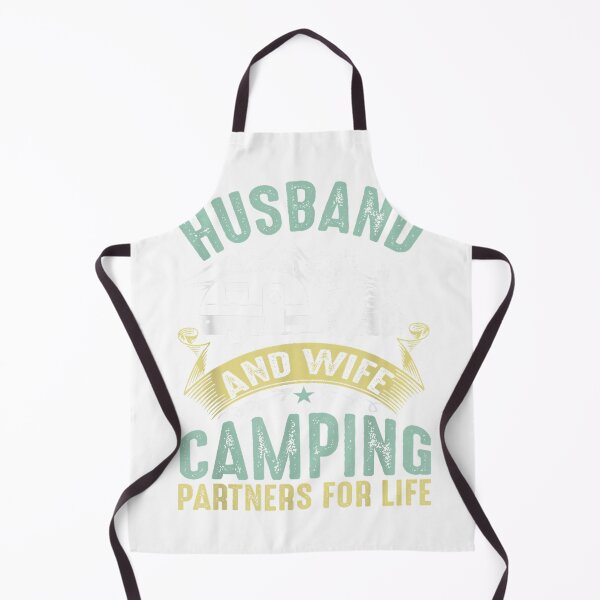 Item preview, Husband Wife Camping Partners Life RV Lovers T-Shirt designed and sold by Voila-creative.