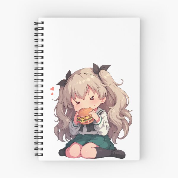 Item preview, Shimada Alice Girls und Panzer Chibi Burger Kawaii Mood designed and sold by earlobejerk.