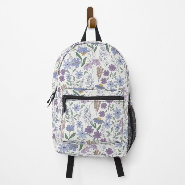 Item preview, Wildflower Field Notes in Bluebell Study Cottagecore Floral Pattern designed and sold by melanie4816.