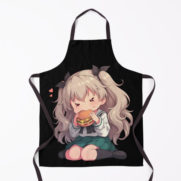 Item preview, Shimada Alice Girls und Panzer Chibi Burger Kawaii Mood designed and sold by earlobejerk.