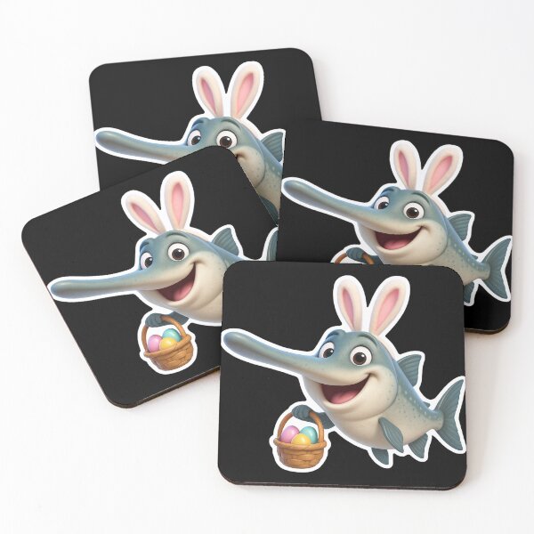 Item preview, Easter Paddlefish designed and sold by Sillytoe.