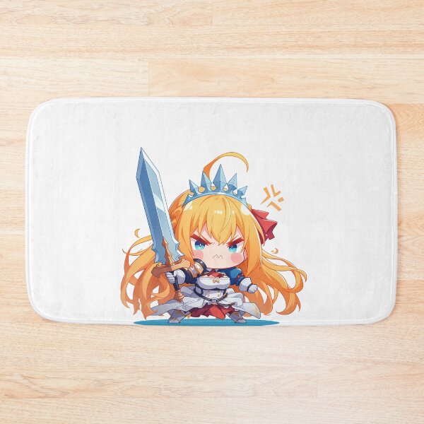 Item preview, Pecorine Princess Connect Chibi Kawaii Angry Pout designed and sold by 108Recordings.