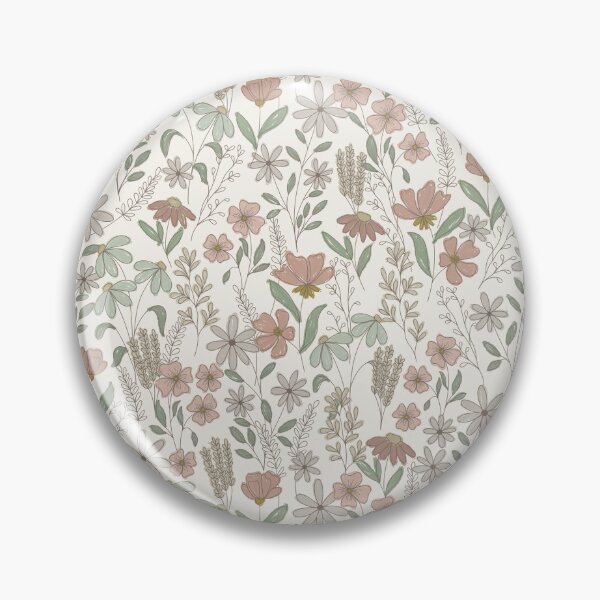 Item preview, Wildflower Field Notes in Heirloom Linen Neutral Botanical Floral designed and sold by melanie4816.