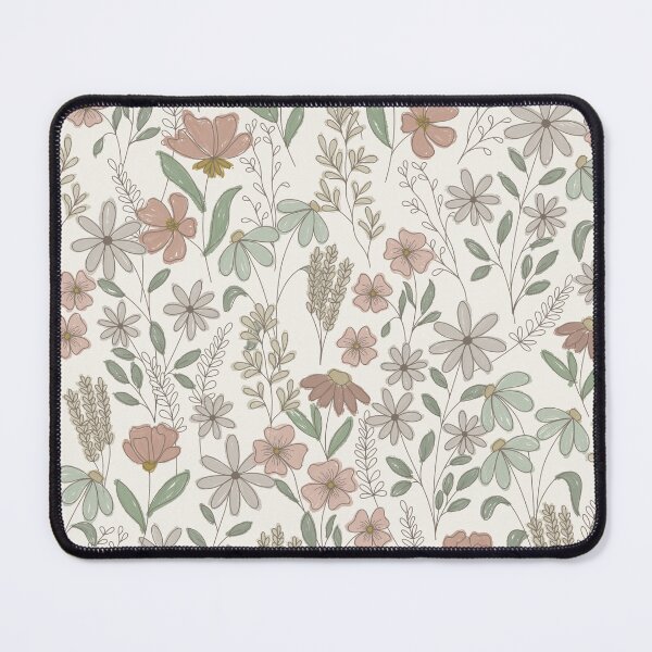 Item preview, Wildflower Field Notes in Heirloom Linen Neutral Botanical Floral designed and sold by melanie4816.