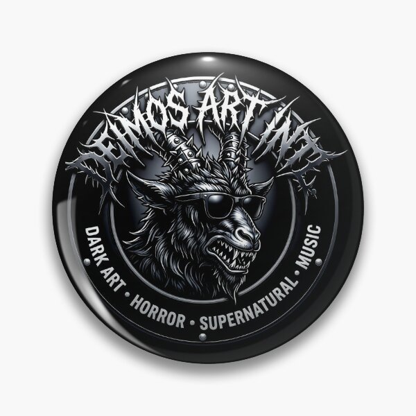 Item preview, Deimos Art Intl Occult Horror Metal Brand Logo designed and sold by DeimosArtIntl.