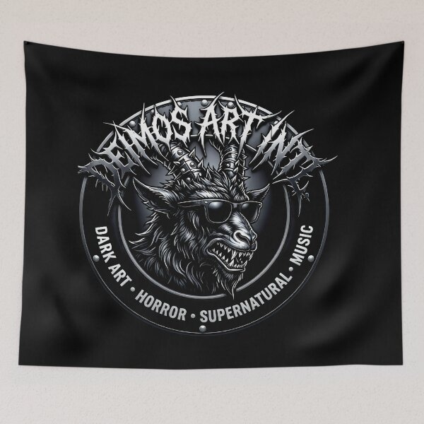 Item preview, Deimos Art Intl Occult Horror Metal Brand Logo designed and sold by DeimosArtIntl.