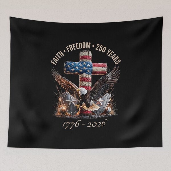 Item preview, 250 Years American Faith Freedom designed and sold by goombi-creative.