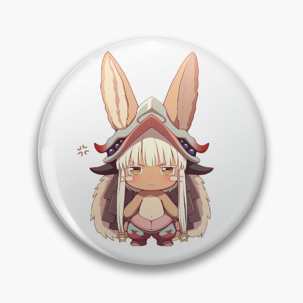 Item preview, Nanachi Made In Abyss Chibi Bunny Ears Fluffy Explorer designed and sold by 108Recordings.