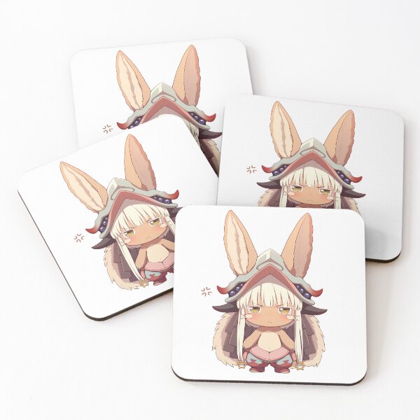 Item preview, Nanachi Made In Abyss Chibi Bunny Ears Fluffy Explorer designed and sold by 108Recordings.