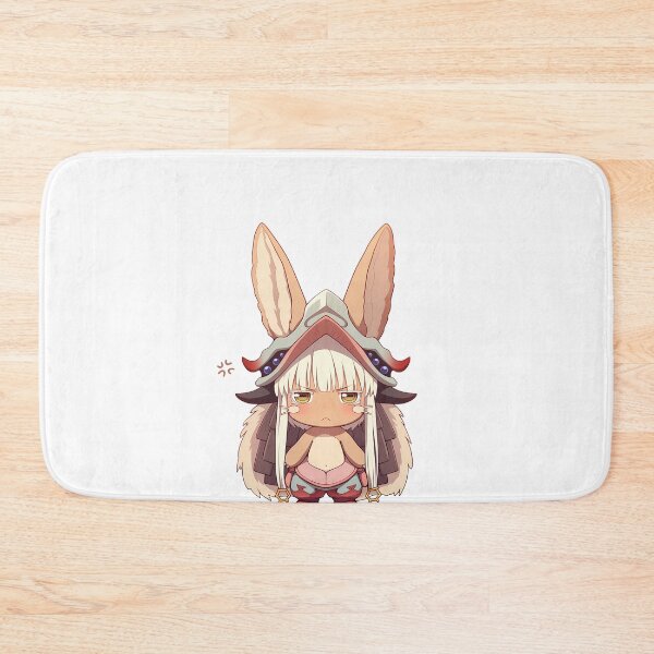 Item preview, Nanachi Made In Abyss Chibi Bunny Ears Fluffy Explorer designed and sold by 108Recordings.