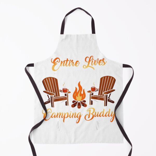 Item preview, Funny Camping Buddy Husband Wife Matching Couple Camper Mens T-Shirt designed and sold by RKdrawings.
