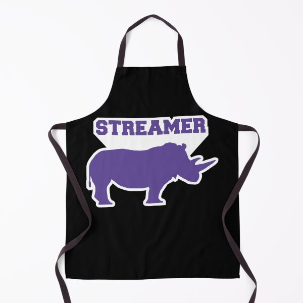 Artikelvorschau, Streamerino T-Shirt Design Streamer Nashorn entworfen und verkauft von AHobbyAJob.