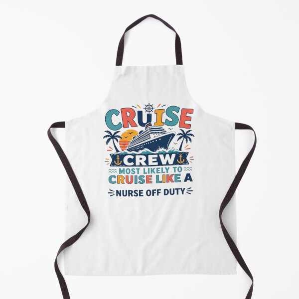 Item preview, Most Likely to Cruise Like a Nurse Off Duty – Funny Family Cruise Crew Matching Nurse Vacation  designed and sold by Winarrts.