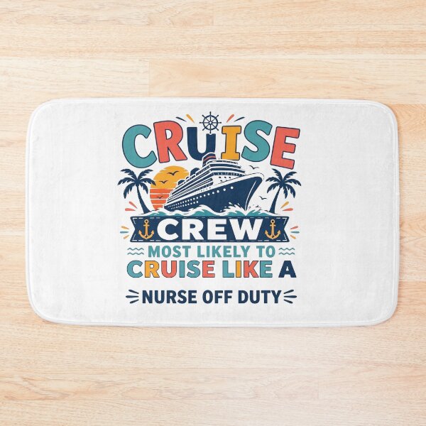 Item preview, Most Likely to Cruise Like a Nurse Off Duty – Funny Family Cruise Crew Matching Nurse Vacation  designed and sold by Winarrts.