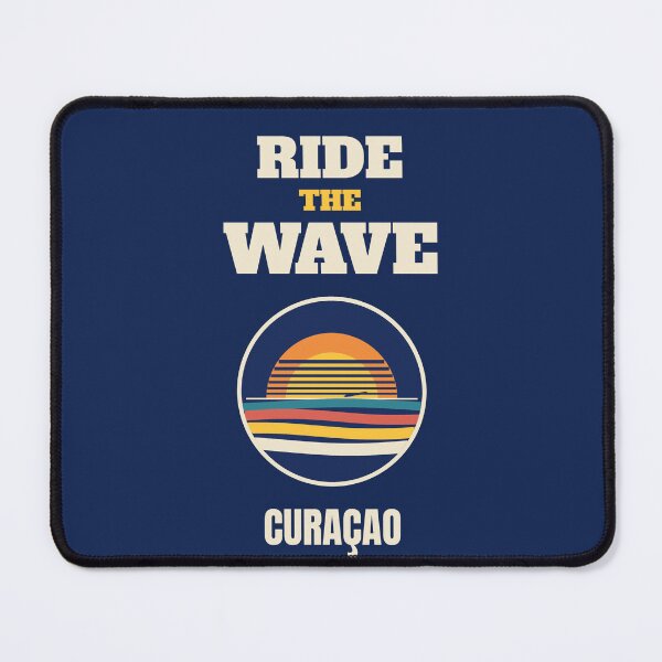 Item preview, Ride The Wave — Curaçao 2026 Soccer Tee designed and sold by LoudSection.