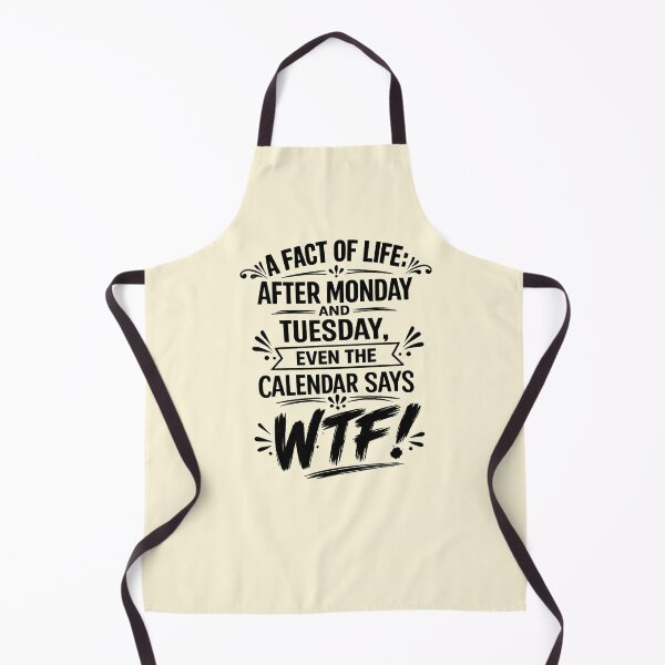 Item preview, After Tuesday Even The Calendar Says WTF Shirt, Funny Work Humor Shirt, Sarcastic Gift, Dark Humor Tee, Office Humor Shirt designed and sold by LumeLush.