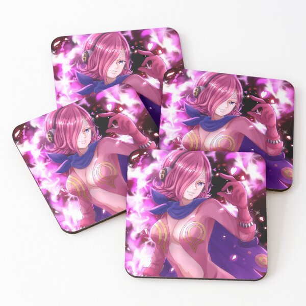 Item preview, Vinsmoke Reiju One Piece Pink Sparkle Battle Charm designed and sold by SuperTeamCanada.
