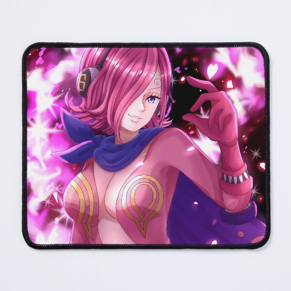 Item preview, Vinsmoke Reiju One Piece Pink Sparkle Battle Charm designed and sold by SuperTeamCanada.