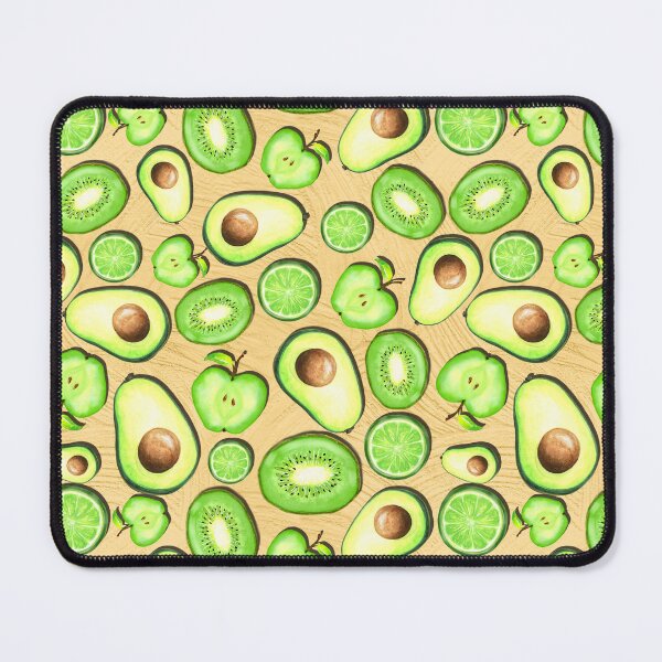 Item preview, Green Fruits on Peach Acrylics designed and sold by lisanganart.