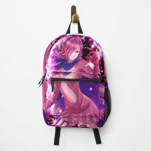 Item preview, Vinsmoke Reiju One Piece Pink Sparkle Battle Charm designed and sold by SuperTeamCanada.