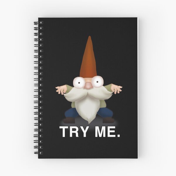 Item preview, Aggressive Gnome "TRY ME." designed and sold by MikNCheez.