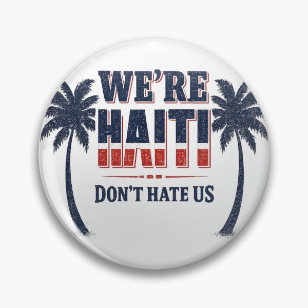 Item preview, We're Haiti Don't Hate Us — Vintage Palm Tree Soccer Tee 2026 designed and sold by LoudSection.