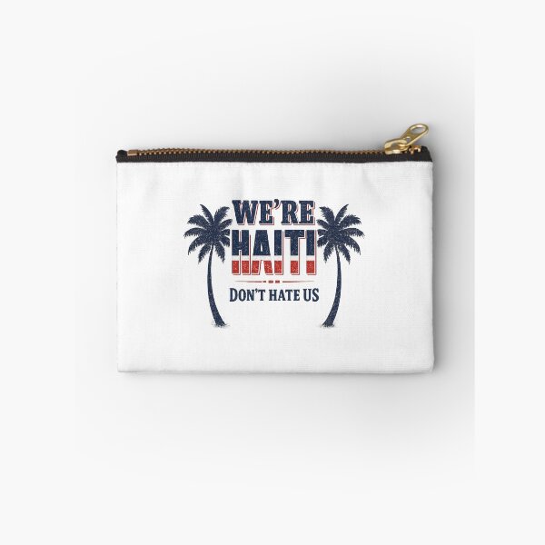 Item preview, We're Haiti Don't Hate Us — Vintage Palm Tree Soccer Tee 2026 designed and sold by LoudSection.