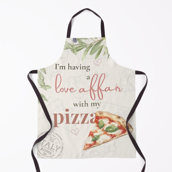 Item preview, I'm having a Love Affair with my Pizza / Eat, Pray, Love quote designed and sold by Cherry&Co..