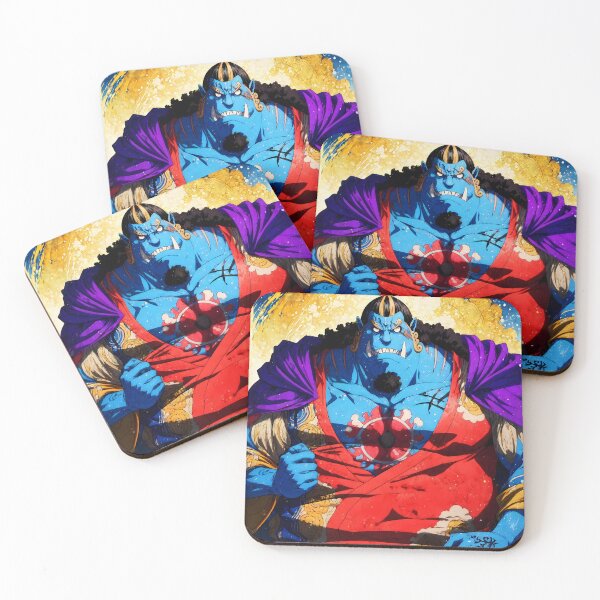 Item preview, Jinbei One Piece Red Kimono Moon Aura designed and sold by SuperTeamCanada.