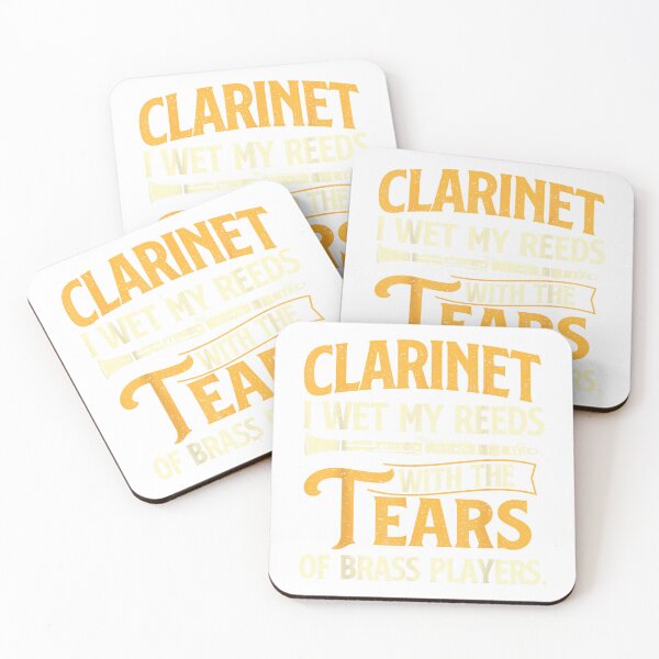 Item preview, I Wet My Reeds with The Tears of Brass Players - Clarinetist T-Shirt Small designed and sold by kakashii7.