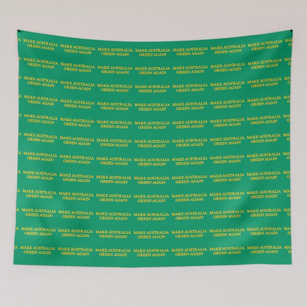 Item preview, MAGA MAKE AUSTRALIA GREEN AGAIN designed and sold by Kangaroo Sun.