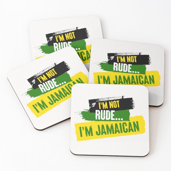 Item preview, I'm Not Rude, I'm Jamaican  designed and sold by SorilTee.
