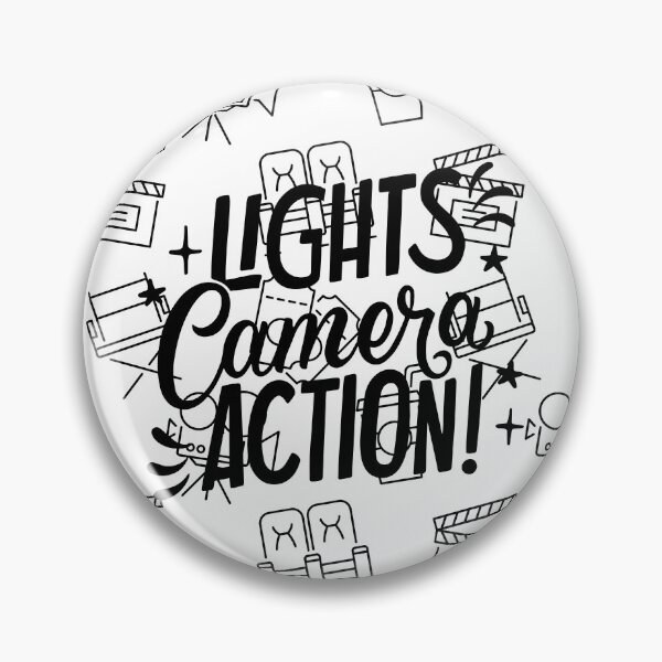 Item preview, Lights Camera Action — Film Crew Gift designed and sold by SetLifeShop.