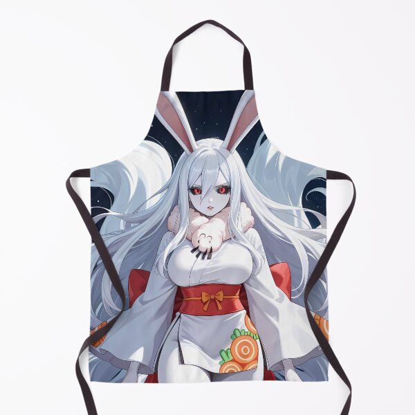Item preview, Carrot One Piece White Kimono Moonlit Bunny Calm designed and sold by SuperTeamCanada.