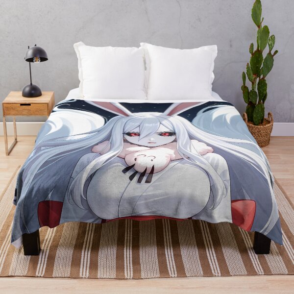 Item preview, Carrot One Piece White Kimono Moonlit Bunny Calm designed and sold by SuperTeamCanada.