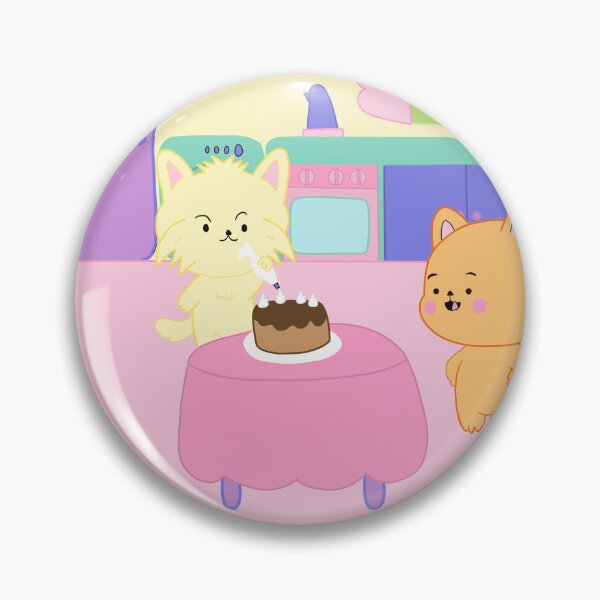 Item preview, Monchi and Ponchi make a cake designed and sold by hoshimals.
