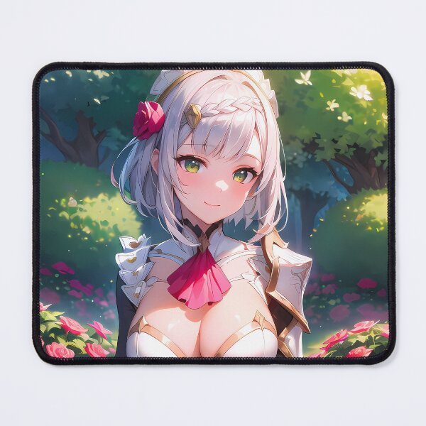 Item preview, Noelle Genshin Impact Rose Garden Knight Smile designed and sold by SuperTeamCanada.