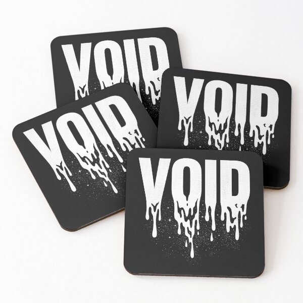 Item preview, Dark Abstract Void Geometric Typographic Concept Art designed and sold by EdvvinStudios.