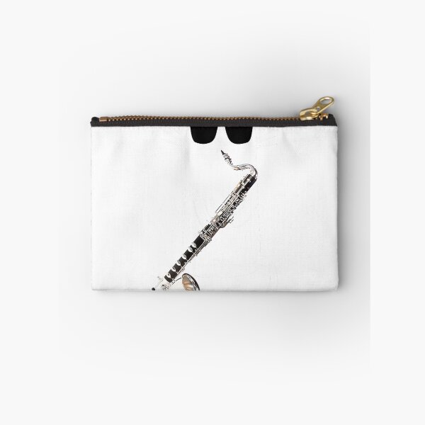 Item preview, Funny Cat Wearing Sunglasses Playing Bass Clarinet T-Shirt designed and sold by kevincuellar.