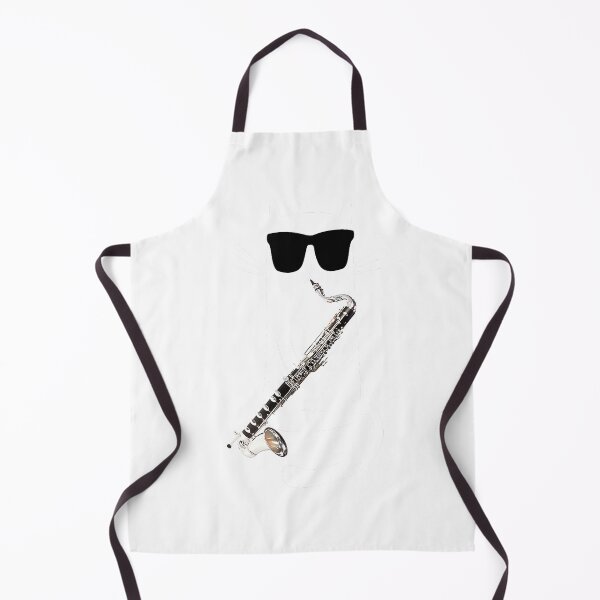 Item preview, Funny Cat Wearing Sunglasses Playing Bass Clarinet T-Shirt designed and sold by kevincuellar.