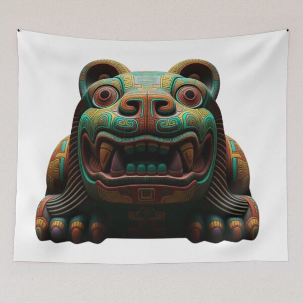 Item preview, Ancient Aztec Sculpture designed and sold by Kirrindy Designs.